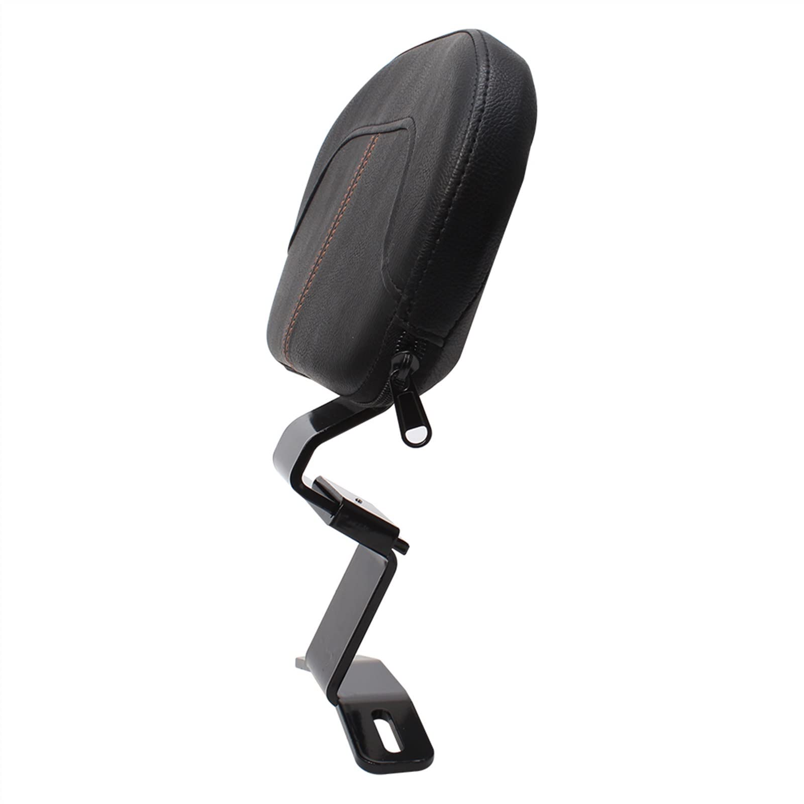 NINOMA Posteriore del Motociclo Schienale Sissy Bar Cuscino Pad Retrofit per Harley Touring CVO Electra Road Street Glide Road King 2009-2022 Coda gobba (Color : Black)