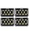 COWONE 60w 4x6" inch LED Rectangular Headlights Replacement for H4651 H4652 H4656 H4666 H6545 Peterbil Kenworth Freightinger 4Pcs
