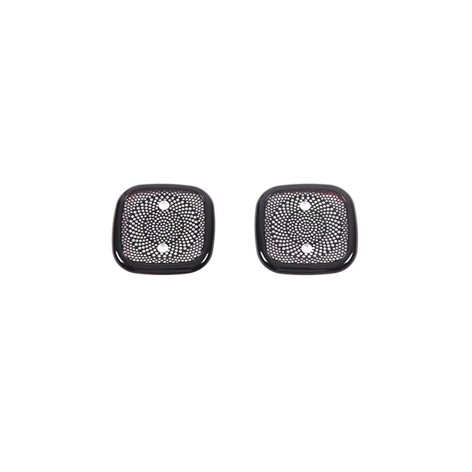 Auto Interior for Range for Rover for Sport for Vogue L460 2023 Roof Speaker Decoration Cover Stickers Accessories(Black)