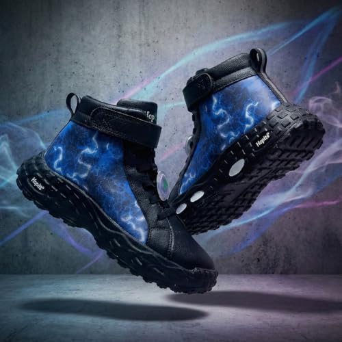 Image of KazarMax Hopits Kids Boys and Girls Ankle Length | High Top | Slip-on Sneakers Shoes | Lightweight | Outdoor Shoes Collection