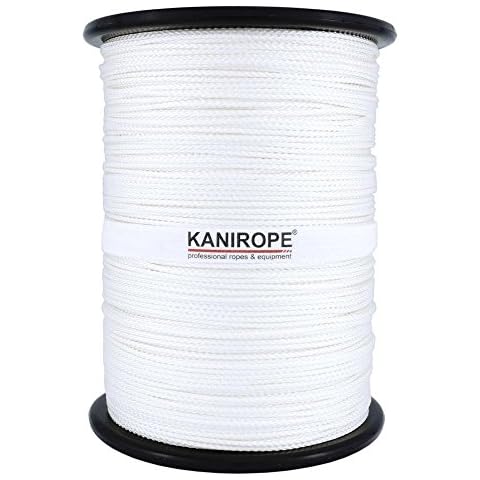 Kanirope® Nylonseil Polyamidseil Seil NYLONBRAID 1mm 500m 8-fach geflochten Cover
