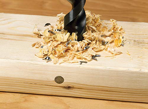 Ideal Electrical 35-814 Nailbiter™ 7-1/2 In. Ship Auger – 7/8 In. Drill Bit W/ Dual-Helix Head, 60 Deg. Angled Design #TOP7