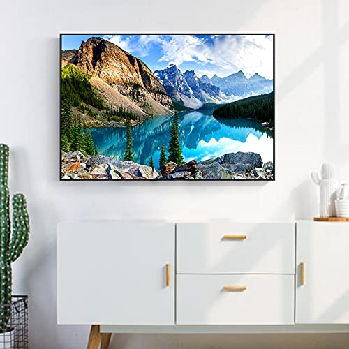 Yundu EN-PT05(MORAINE LAKE) 1000 Piece Puzzles For Adults, Moraine Lake Jigsaw Puzzle thumb #3