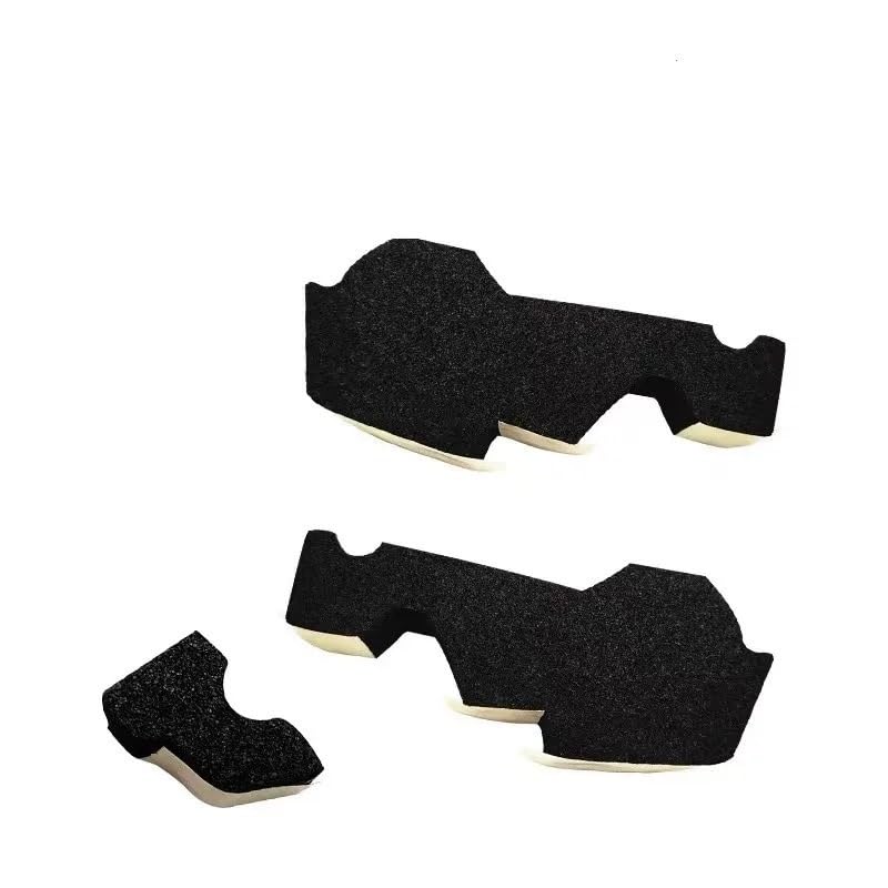 Esponja de sellado for capó de motor, bloque de esponja impermeable for prevención de polvo, apto for Nissan Qashqai 2008-2015, 3 uds.