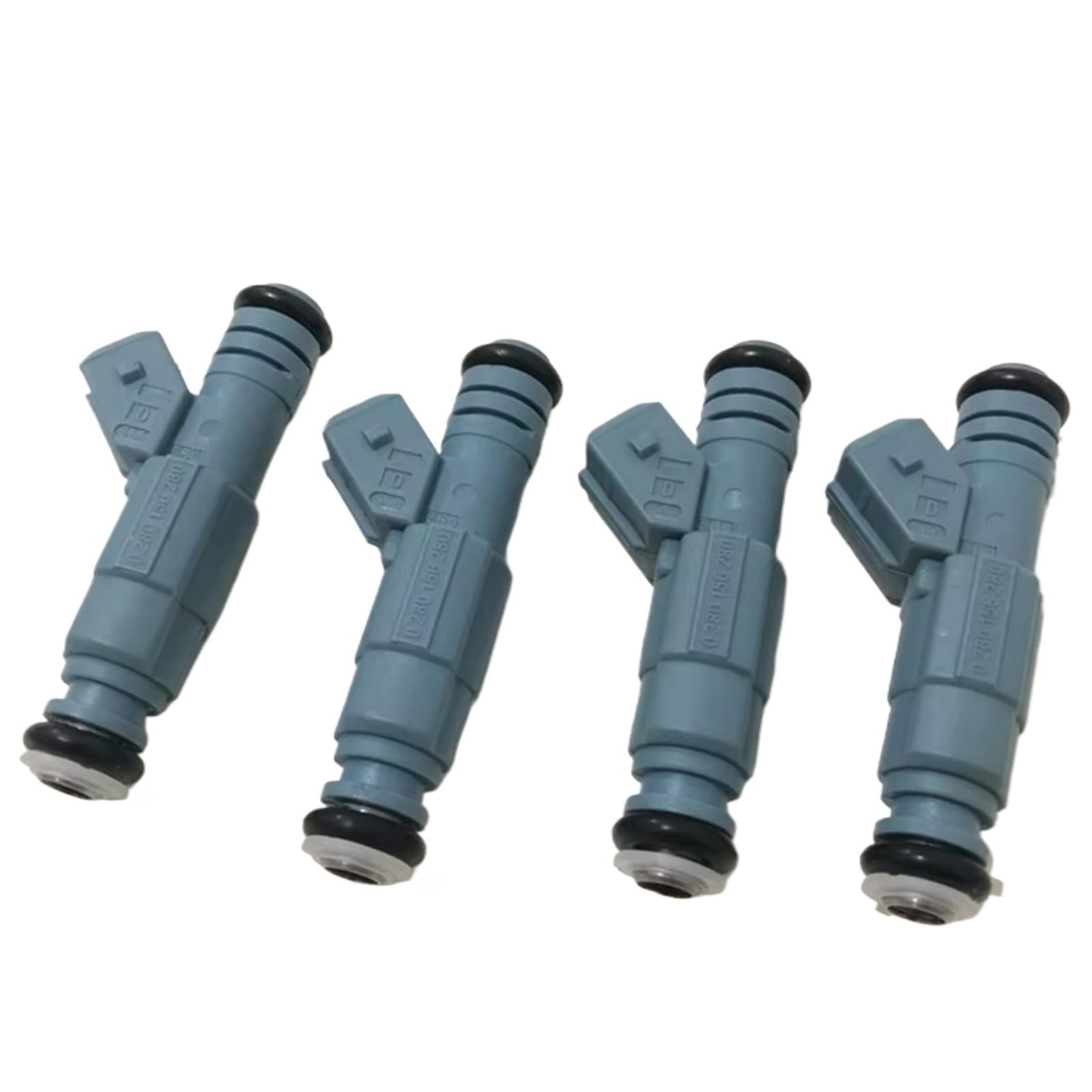 Feoosvx One Color Etrol Fuel Injectors For Opel 2.0L Engine 4 Piece 470Cc Ev6 Ev1 Fuel Injector 0280156280 0280 156 280