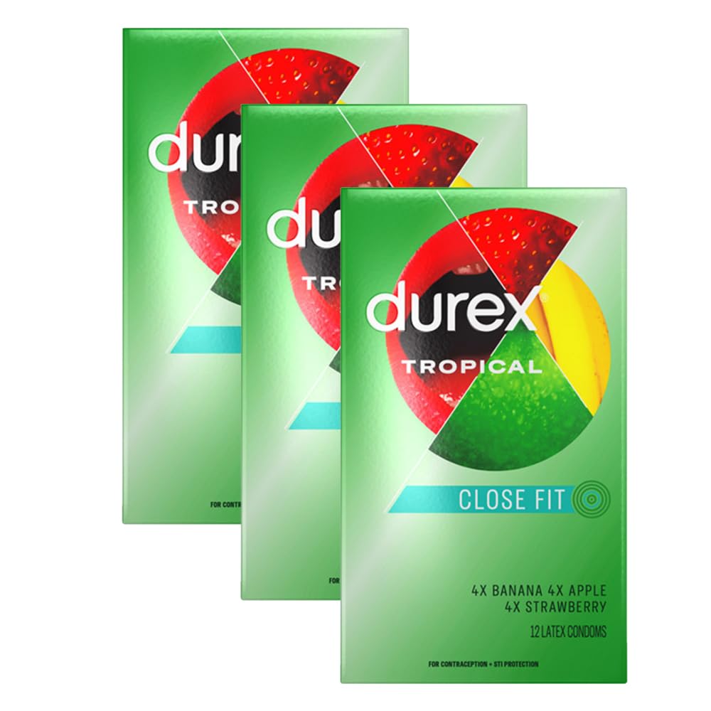 187【新品・未使用】AMBROSIO　MONTREAL　DUREX Amazon.com: Durex Tropical Flavored Condoms, Natural Rubber Latex