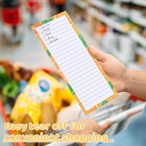 Bloc-notes magnétiques pour frigo Thboxes avec étui stylos anti-perte - 6