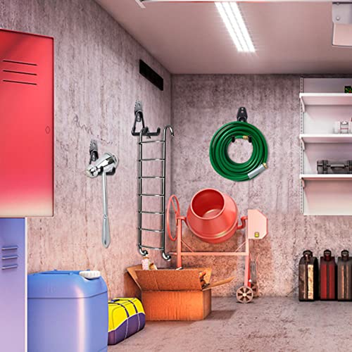 Angoily 2 peças de gancho para casa, organizador de escadas, ferramentas de ferramentas de jardim, s
