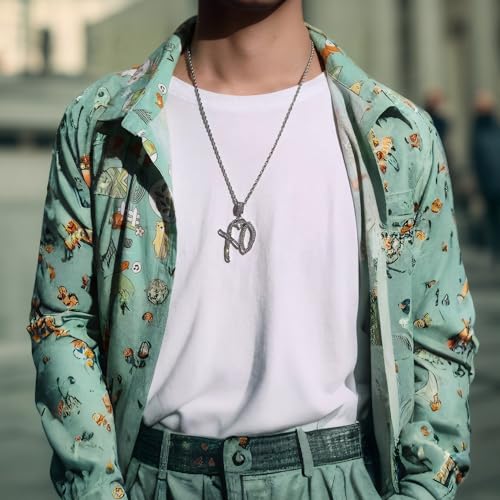 Sparkling XO Necklace for Women XO Pendant Jewelry for Date Party and Special Occasions3