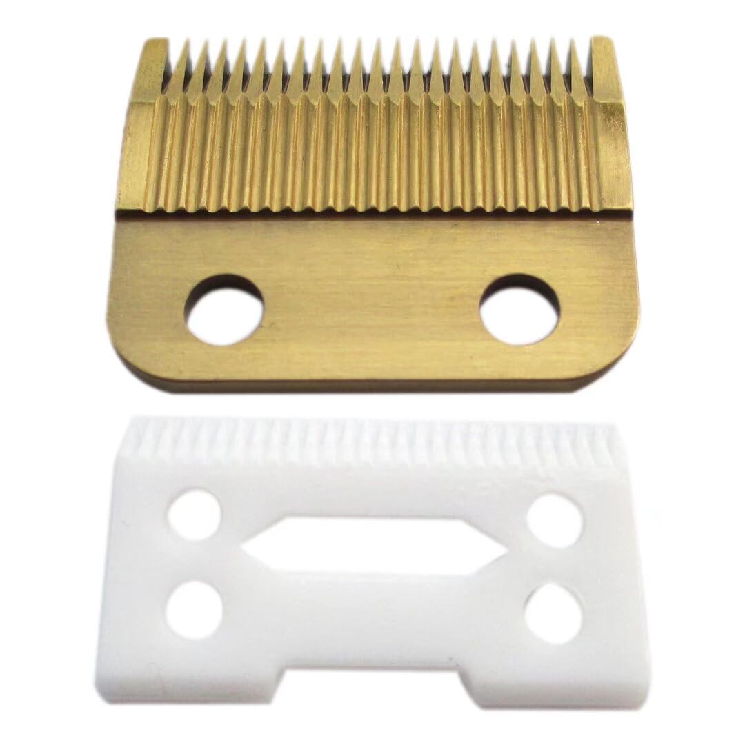 MIFADLE Adjustable Replacement Blades Set #1006-30-15-10 for Wahl 8504 Hair Clippers Gold