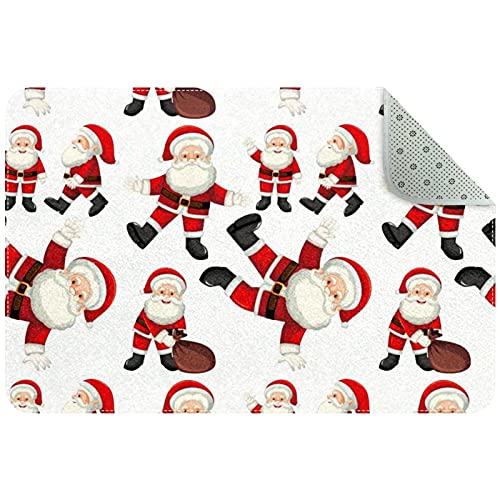 Tapis de porte d'entrée antidérapant super absorbant lavable - 2