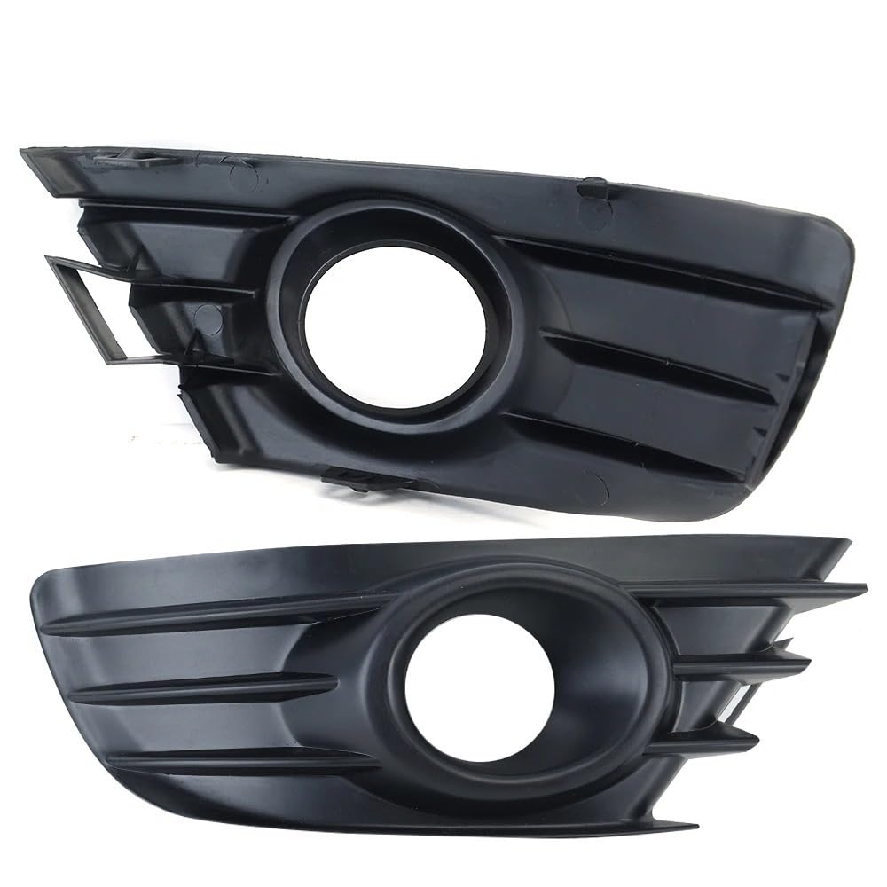 Fog Lights Copertura Fendinebbia Per Citroen Per C4 2004 2005 2006-2008 Cornice Cofano Anteriore Per Auto Con Griglia Accessori Fendinebbia Auto(Left driver side)