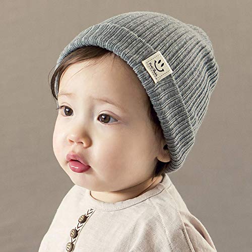 Kingrol 3 Pack Baby Knitted Beanie Hats, Cute Soft Warm Knit Caps For Baby, Girls And Boys, 0-3 Years #TOP6