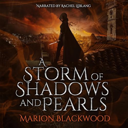 A Storm of Shadows and Pearls Audiolivro Por Marion Blackwood capa