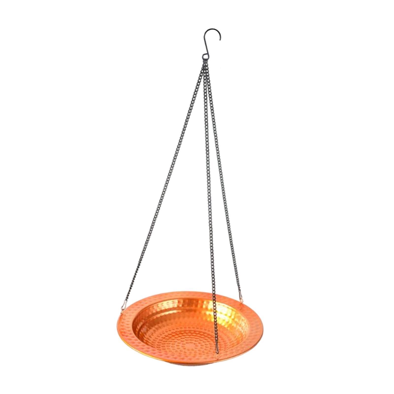 MERISHOPP Bird Feeder Tray Water Bowl Feeding Station Gift Landscape Hanging Bird Bath|Home & Garden|Yard, Garden & Outdoor Living|Bird & Wildlife Accessories|Birdbaths-image-11