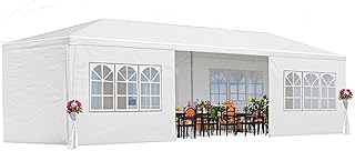 10' X 30' Outdoor Wedding Party Tent Canopy Tent with 8 Removable Sidewa...