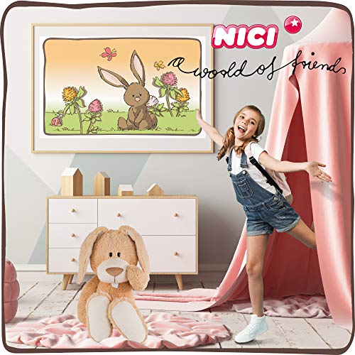 NICI XXL Kuscheltier Hase My Bunny 70 cm – XXL Plüschtier Hase für Mädchen, Jungen & Babys – Extra Großes Stofftier zum Kuscheln, Spielen und Schlafen – Gemütliches Riesen-Schmusetier ab 1 J. – 42660