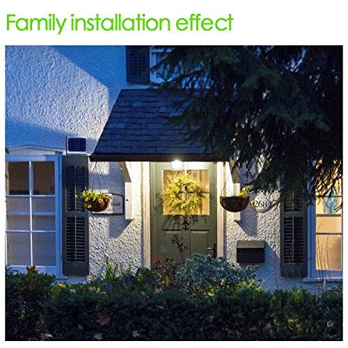 CLY 60 LED Solar Lights, Outdoor Security Floodlight, 300 Lumen, IP66 Waterproof, Auto-induction, Solar Flood Light for Lawn, Garden