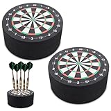 Raxfekro Mini Dartpfeile 10cm Halterung Dart Dock, Dartscheibe Professionelles Dartscheibe Zubehör Für Zuhause Und Club Tolles Geschenk 2pcs dartzubehör Set Dart ständer