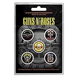  GUNS N\' ROSES BUTTONSET/BADGES SET/ANSTECKERSET # 1 LOGOS