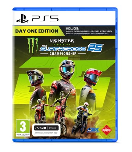 Monster Energy Supercross 25 – The Official Videogame (Playstation 5)