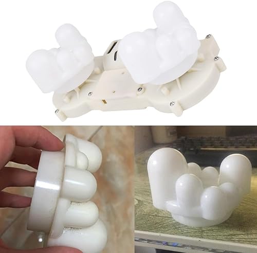 Miniatura 3 de Masajeador de espalda de repuesto de bola giratoria de 8 puntos de mecanismo de rodillo para masajeador de espalda y cuello con silla de masaje