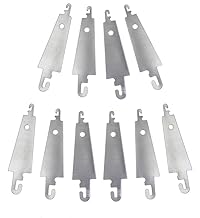 YFFSFDC Embroidery Supplies, Threaders, 10 Pieces, Cross Stitch, Needle Threader, Embroidery Tools, Accessories, Steel, Sewing Tools, DIY Crafts