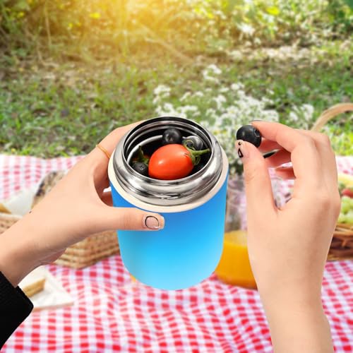 Termo de comida sin BPA con aislamiento al vacío y boca ancha de 500 ml 6