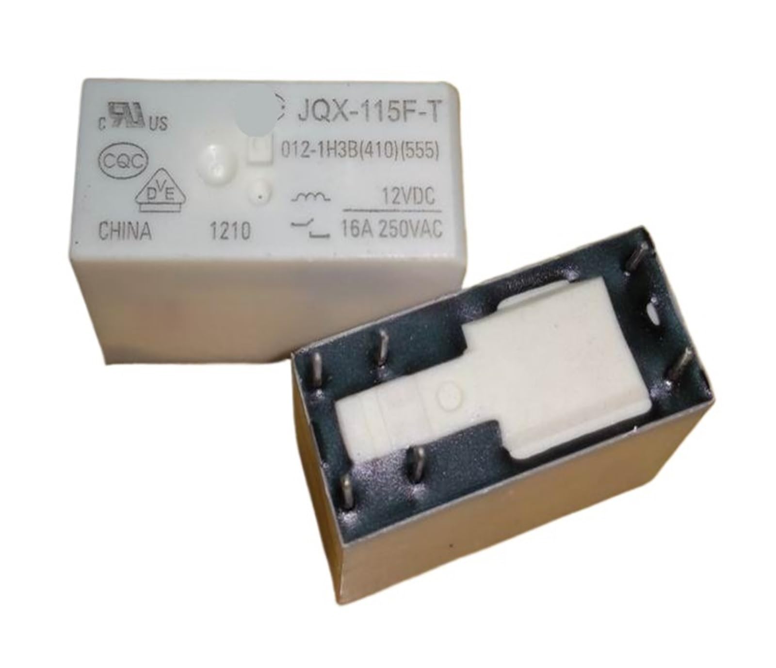 YZWRWRMKTB 1pc JQX-115F-T 012-1H3B (115FA6-12V/24V/48V-16A) Relay 6pins