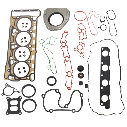 Image of XQSMWF 1.8L /2.0L MLS Cylinder Head Gasket Set, Fit for VW Beetle Jetta Passat Golf 2012-2018, Fit for Audi A3 S3 A4 A5 A6 Q5 TT 2013-2018, Replace 06L103649B 06L103383B 06L103383 06K103171E