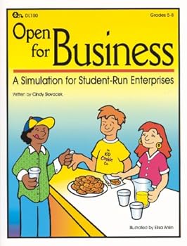 Paperback Open for Business - A Simulation for Student-Run Enterprises Book