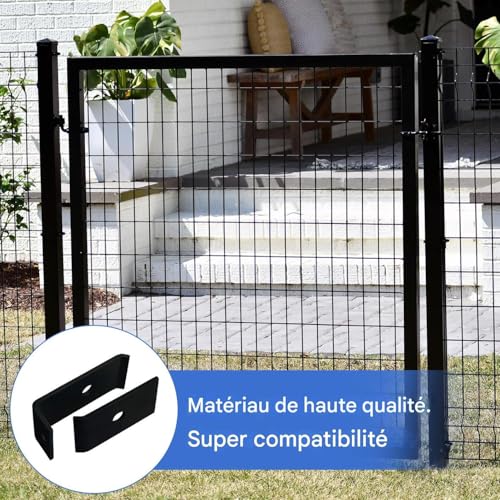 Attaches de clôture robustes et résistantes pour grillage de piscine - 8