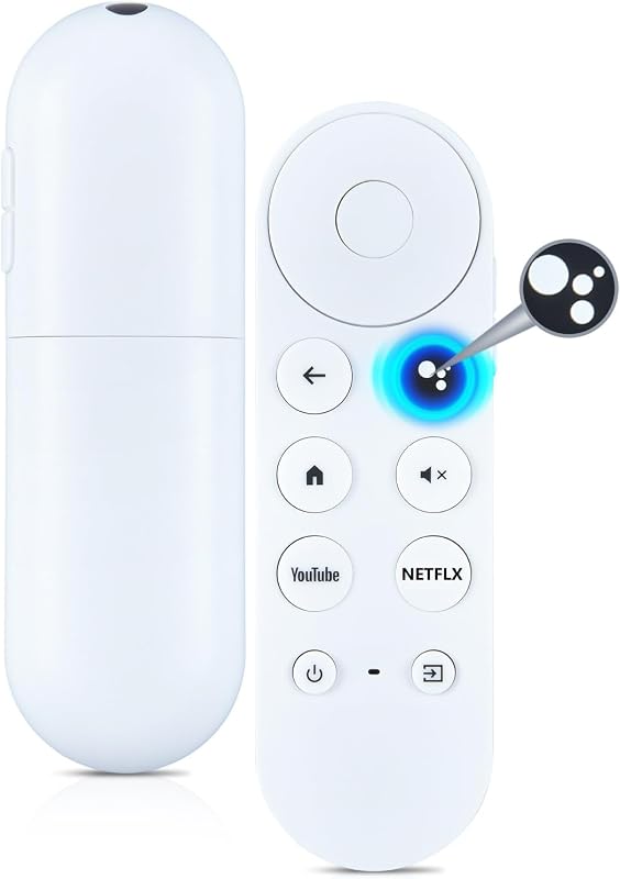 Voice Replacement Remote Control for Google Chromecast 4k Snow/HD TV, Remote for G9N9N, GA01409-US, GA01920-US, GA01919-US, GA01923-US, GA02463
