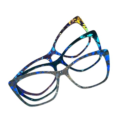 Géneric 1pcs - Holographic crystal Color Changing Eyewear