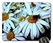 Produktbild White Flowers Mouse Pad, Mousepad (Beaches Mouse Pad)
