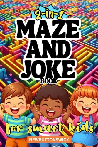 2-in-1 Maze And Joke Book For Smart Kids (Books for Kids) image 2