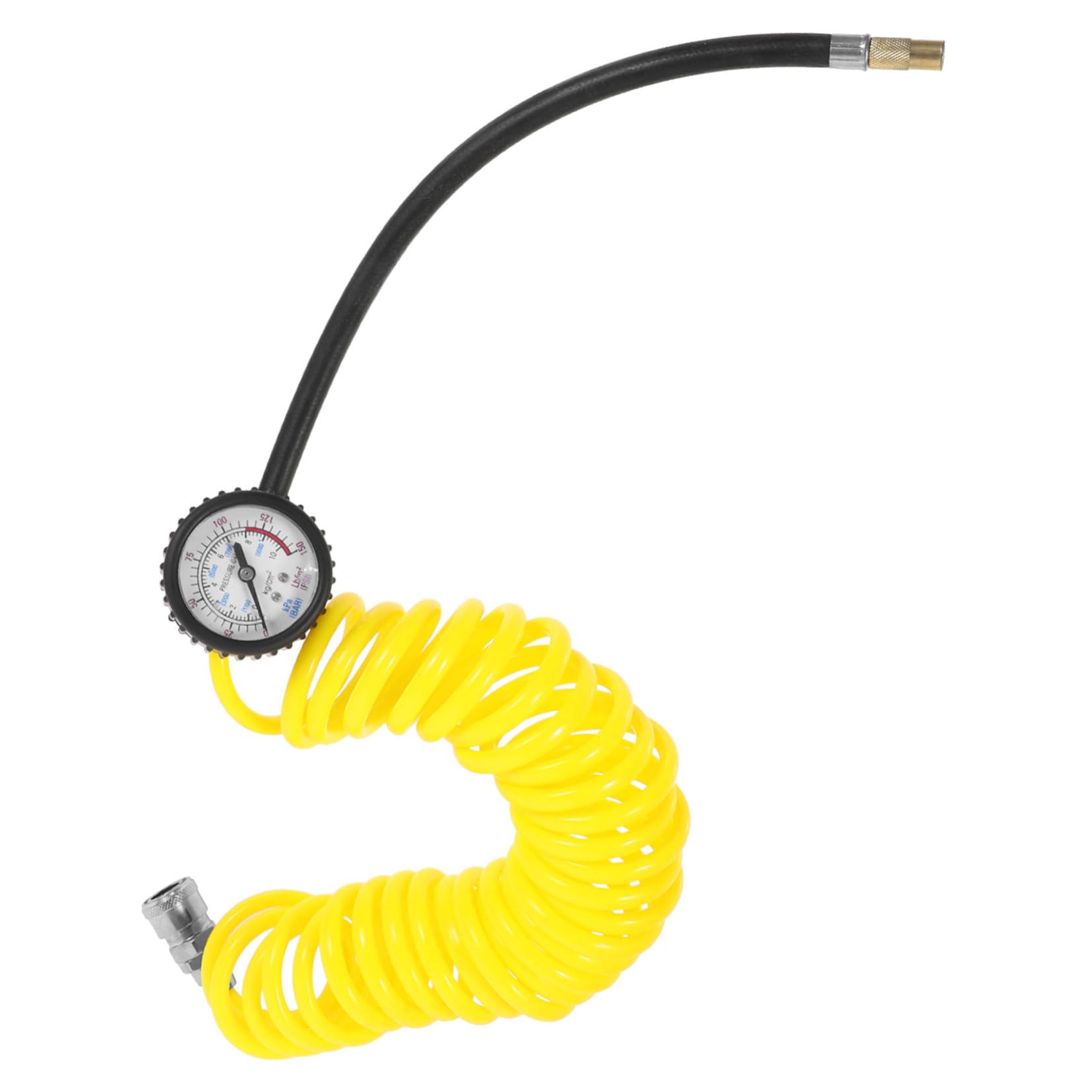OSALADI 2piezas Manguera De Aire Comprimido Flexible Para Tubo De Conectores Metálicos Para Jardinería y De Reparación