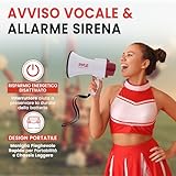 Zoom IMG-1 pyle megafono leggero con sirena Zoom IMG-1 pyle megafono leggero con sirena