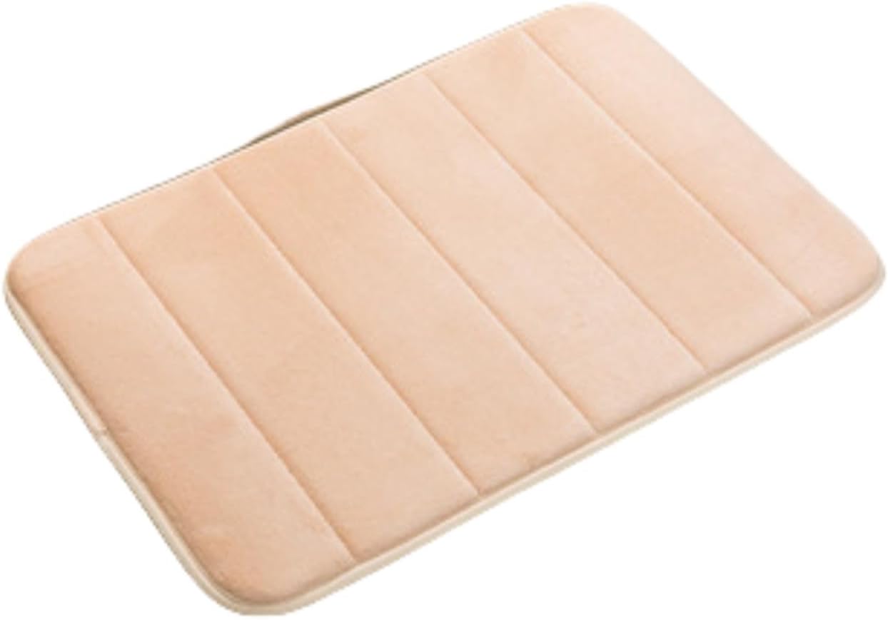 Vlfn 高密度ポリエステル 滑り止め吸水タイルカーペット 速乾性 多色多サイズ展開 リビング・脱衣所対応 (40&times;120cm,カー