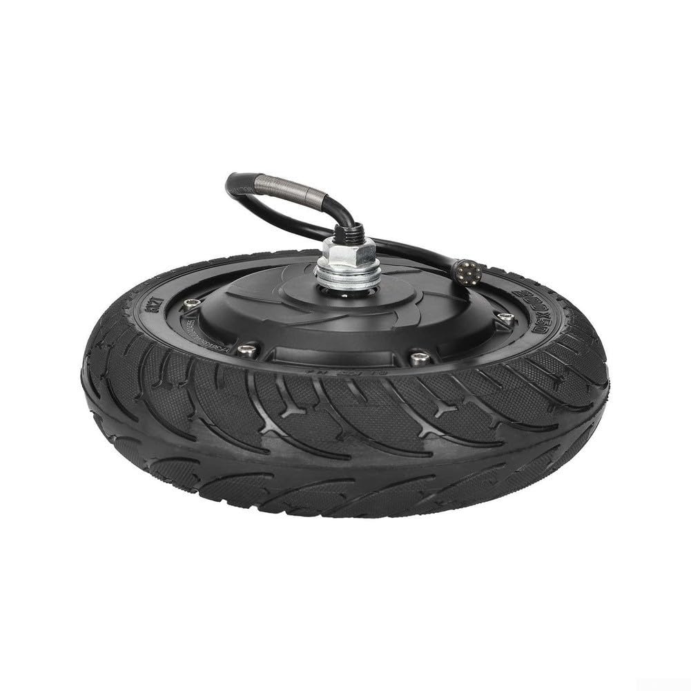 Roue de moteur de scooter électrique 36 V 350 W avec pneu de 21,6 cm, moyeu en alliage d'aluminium pour moyeu arrière de rechange Kugoo S1