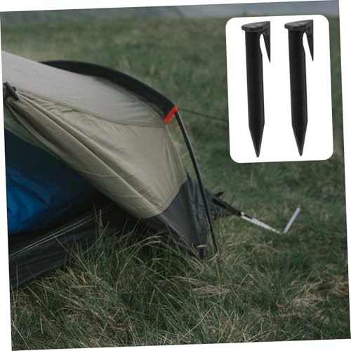 Piquetas de plástico para camping de 50 piezas perfectas para fijar estacas de tiendas y toldos 5