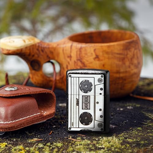 Encendedor Zippo Marukai Cassette Tape miniatura 2