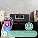 MS5P Internet Radio with CD Player for Home, WiFi Radio, FM Digital Radio, Spotify Connect,Bluetooth Speaker, Home Stereo System,USB Player,USB Charging,Dual Alarms Clock, OKTIV APP Control- Walnut