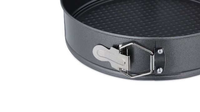 Lot De 6 Moules à Charnière Relaxdays - Diamètres 14 à 28 Cm, Inox Antiadhésif | Pour Gâteaux Et Tartes