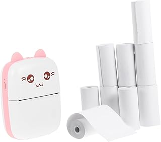 GRIRIW Label Printer Thermal Printer Smartphone Printer Mini Portable Printer Shipping Label Printer Label Maker Wireless Label Printer Mini Label Printer Thermal Label Printer Student