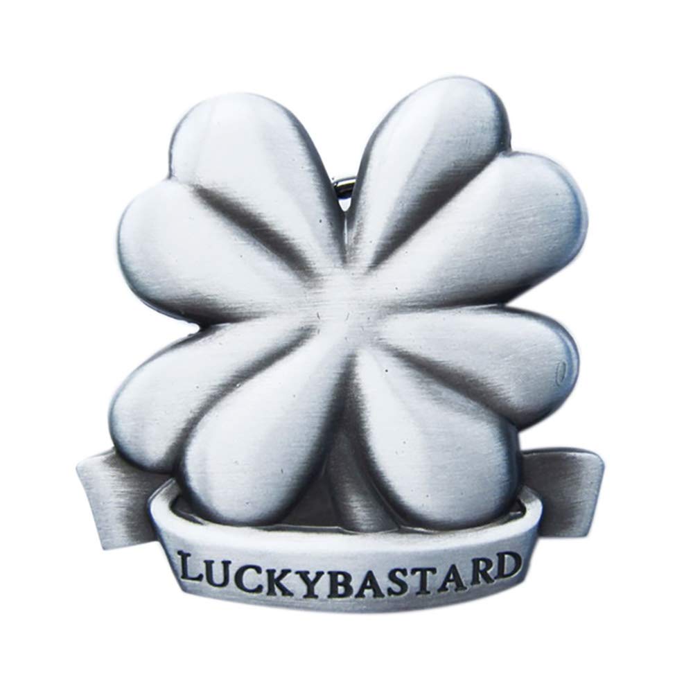 Urban Backwoods Lucky Bastard Belt Buckle