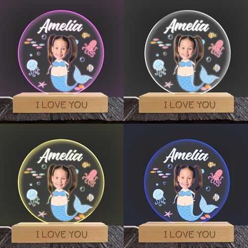Lámpara de Mesa Nocturna Acrílica Personalizada miniatura 3