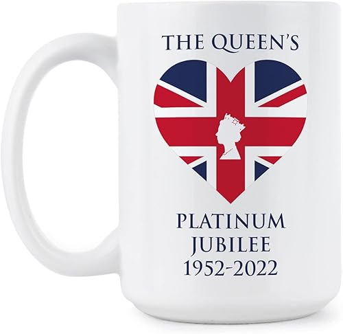 Queen Elizabeth Platinum Jubliee - Taza de mercancía