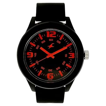 Fastrack Tees Analog Black Dial Unisex-Adult Watch-NG38003PP13W