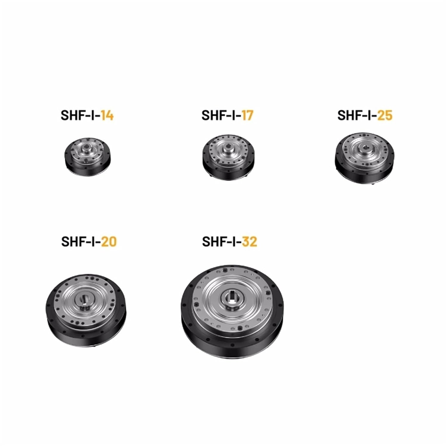 Harmonic Drive CSF-17-I Precision Robot Gear Reducer Horizontal Installation Self-aligning(Reduction Ratio 120)